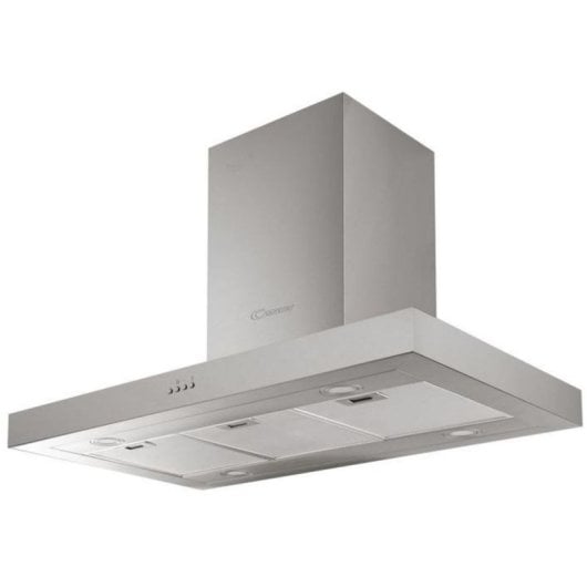 Campana extractora Candy CMBI 970 LX Canalizada 90cm acabamento inox LED