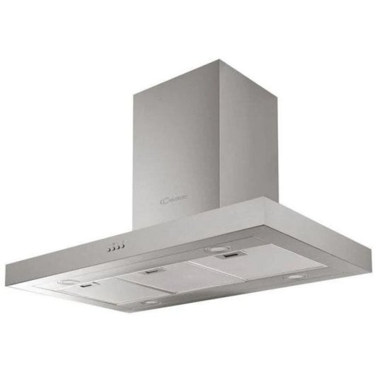 Campana extractora Candy CMBI 970 LX Canalizada 90cm acabamento inox LED