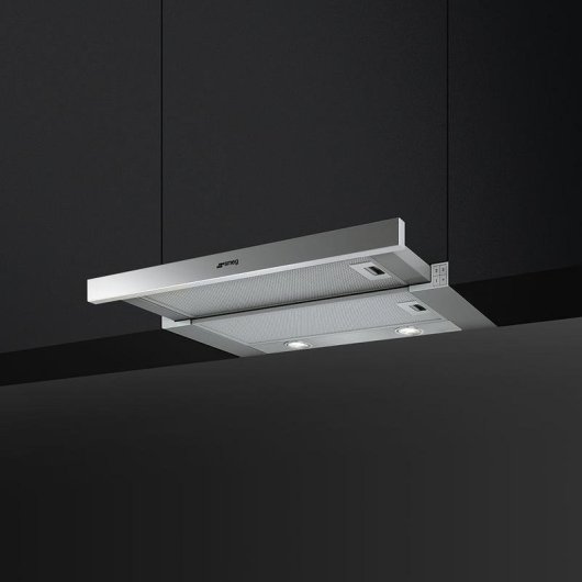 Campana extractora SMEG KSET666XE Extraction canalisee 60 cm inox eclairage LED