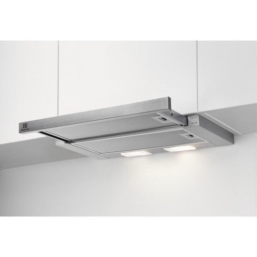Campana extractora Electrolux LFP326S Recirculação 60cm LED cinzento