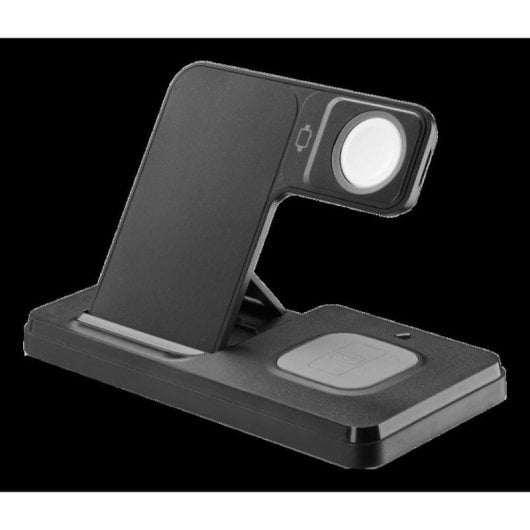 Ladestation Apple Tech Pop 8018080485701 3-in-1 Schwarz USB-C 18W Standfunktion