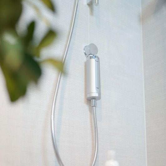 Filtro acqua BWT Quick & Clean 812915 3 cartucce bianco/blu per doccia