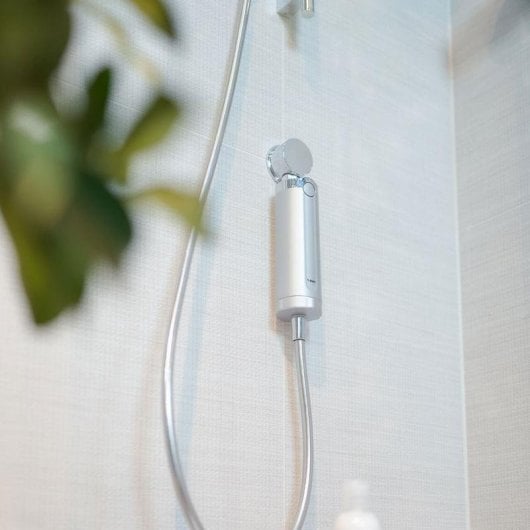 Filtro acqua BWT Quick & Clean 812915 3 cartucce bianco/blu per doccia