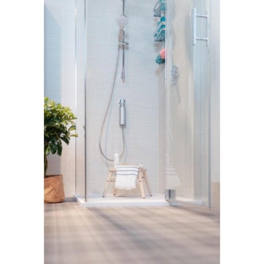 Filtro acqua BWT Quick & Clean 812915 3 cartucce bianco/blu per doccia