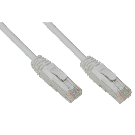 Câble réseau LINK LK6AU030 50 m Cat6a U/UTP RJ-45 blanc