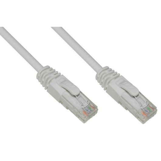 Câble réseau LINK LK6AU030 50 m Cat6a U/UTP RJ-45 blanc