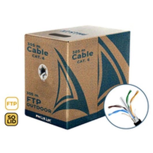 Cable de red PHASAK PHR 670 Cat 6 FTP exterior 305 m negro CCA