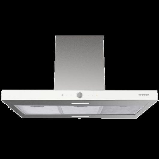 Campana extractora Infiniton CMPT-ISH97WG Isla 90cm panel táctil LED filtro carbono