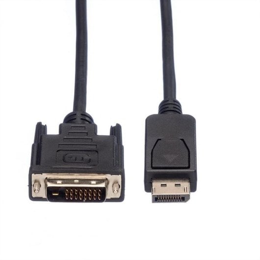 Adapter VALUE 11995608 1,5 m DisplayPort auf DVI-D Schwarz