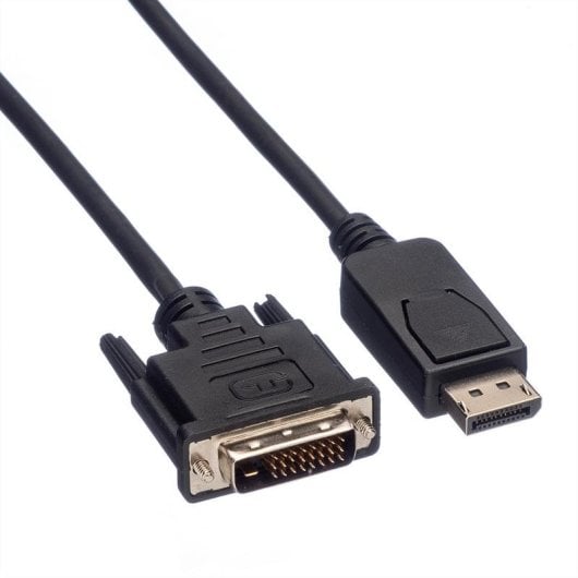 Adapter VALUE 11995608 1,5 m DisplayPort auf DVI-D Schwarz