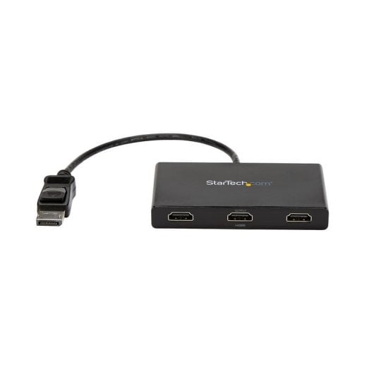 Video-Splitter STARTECH MSTDP123HD DisplayPort zu 3x HDMI 4K Schwarz