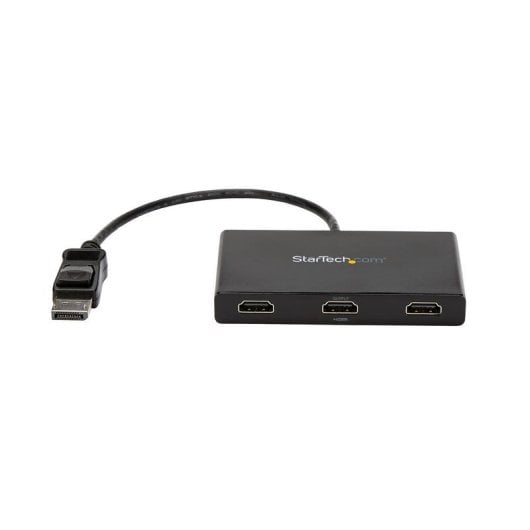 Video-Splitter STARTECH MSTDP123HD DisplayPort zu 3x HDMI 4K Schwarz