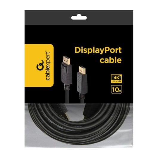 Câble DisplayPort Gembird CC-DP2-10M 10m 4K UHD verrouillage automatique