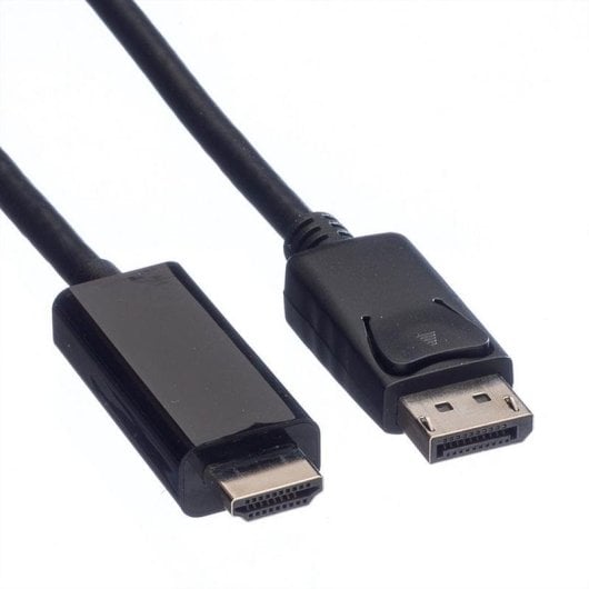Adaptateur vidéo VALUE 11.99.5785 DisplayPort 1.2 1 m Noir