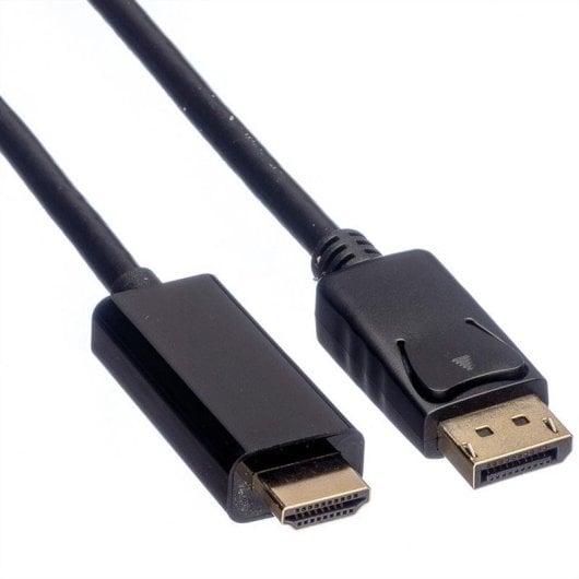 Adapter Videokabel ROLINE 11.04.5786 2 m DisplayPort 1.2 auf HDMI Schwarz