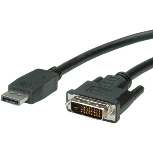 Adaptador de vídeo VALUE 11.99.5619 DisplayPort para DVI 1,5 m LSZH Preto