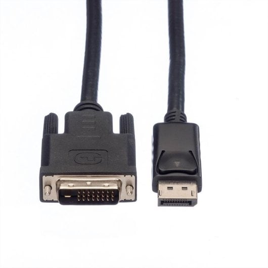 Adaptador de vídeo ROLINE 11.04.5774 DisplayPort a DVI 5 m negro