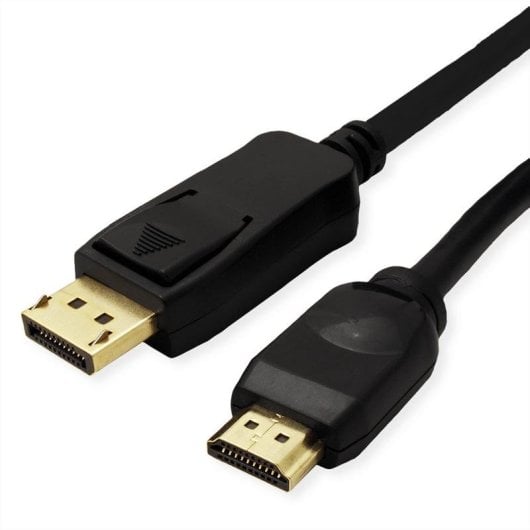 Adapterkabel VALUE 11.99.5789 DisplayPort HDMI 7,5 m Schwarz