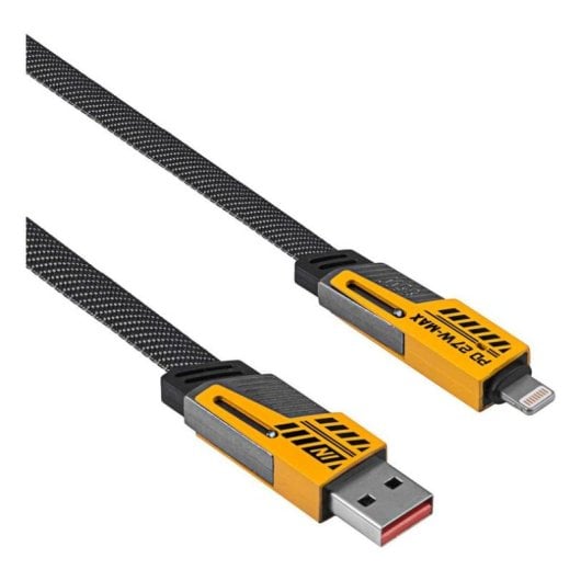 Câble USB AKYGA AK-USB-57 1m USB-C/Lightning USB 2.0 Multicolore