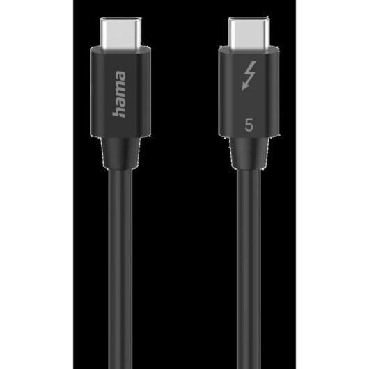 Câble USB-C Hama 00200796 1m Thunderbolt 5 80 Gbit/s 240W Noir