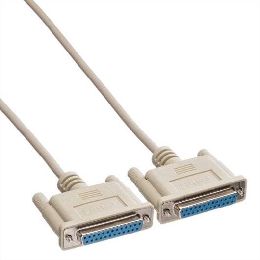 Câble parallèle ROLINE 11.01.3718 D-Sub (DB-25) 1,8 m gris