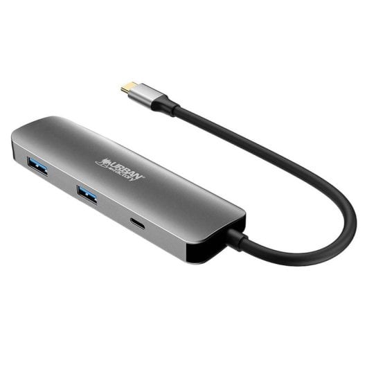Hub USB-C Urban Factory 4 ports 5 Gbit/s MHC40UF HDMI 4K PD 100W