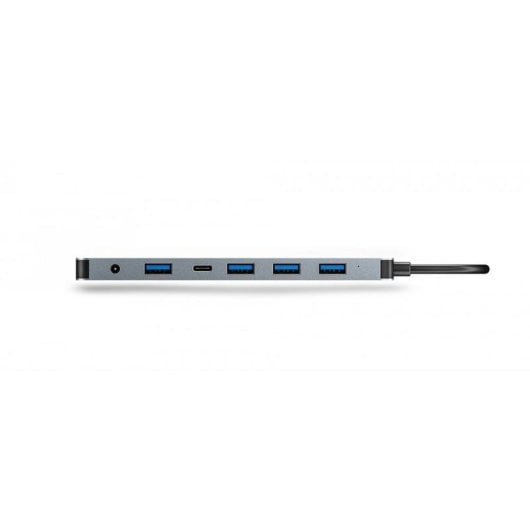 Hub URBAN FACTORY 7 ports 5 Gbit/s MHC70UF USB-A + USB-C aluminium Sideral Grey