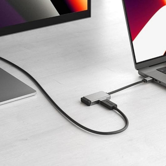 Hub USB-C ALOGIC ULCHDPD-SGR MagForce Duo Charge HDMI 4K 100W Prateado