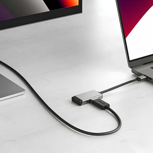 Hub USB-C ALOGIC ULCHDPD-SGR MagForce Duo Charge HDMI 4K 100W Prateado