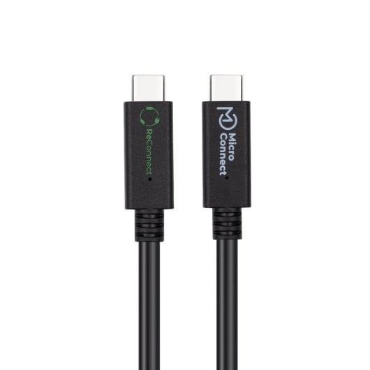 USB-C Kabel MICROCONNECT ECO-USB3.2CC0.25 0,25 m USB 3.2 Gen 2x2 Schwarz rPVC