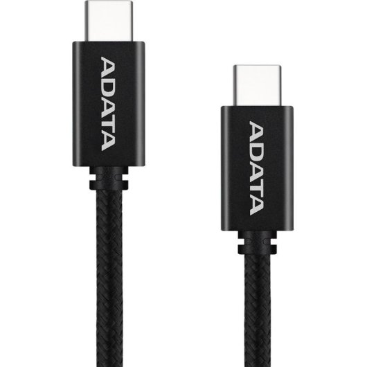 Câble USB-C ADATA CACC-100PN-BK 1 m USB 2.0 Noir haute vitesse