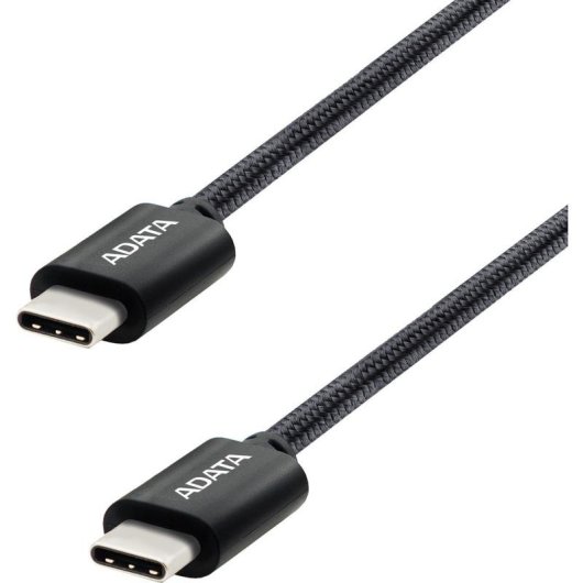 Câble USB-C ADATA CACC-100PN-BK 1 m USB 2.0 Noir haute vitesse
