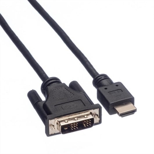 Adaptador de vídeo VALUE 11045522 Micro-HDMI para DVI-D 2 m Macho-Macho