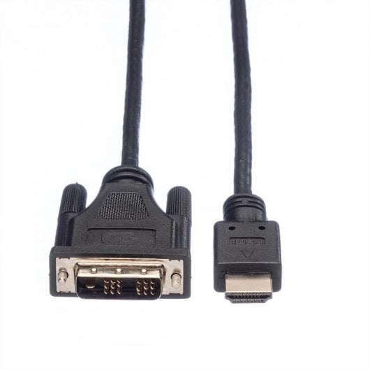 Adaptador de vídeo VALUE 11045522 Micro-HDMI para DVI-D 2 m Macho-Macho