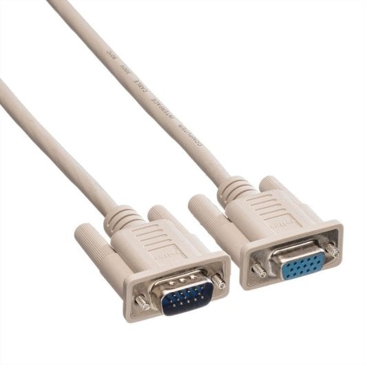 Câble VGA ROLINE 11.01.6590 10 m Mâle-Femelle Gris