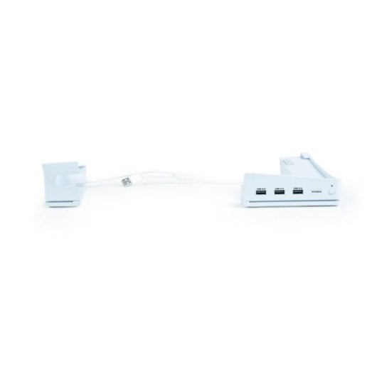 Suporte NACON PS5SHORIZSTAND RGB 3 USB-A Branco PlayStation 5 Slim