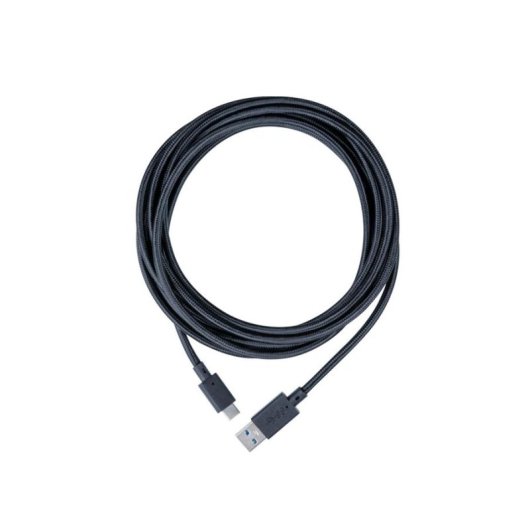 Cabo USB NACON PS5USBCCABLE3M A para C 3 m Preto Trançado