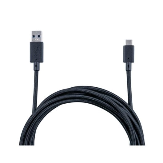 Cabo USB NACON PS5USBCCABLE3M A para C 3 m Preto Trançado