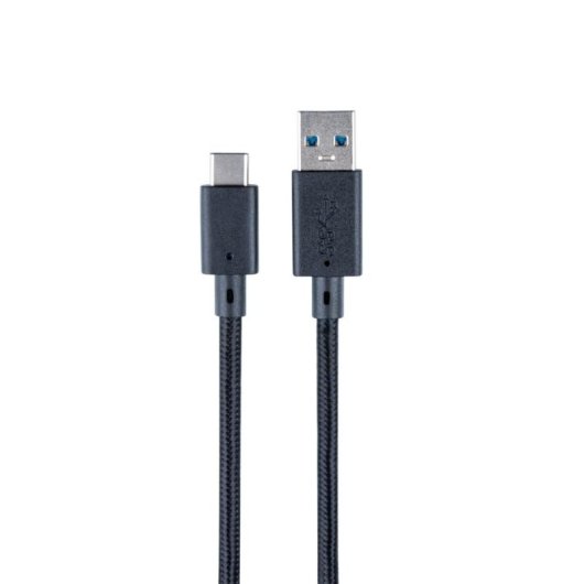 Cabo USB NACON PS5USBCCABLE3M A para C 3 m Preto Trançado