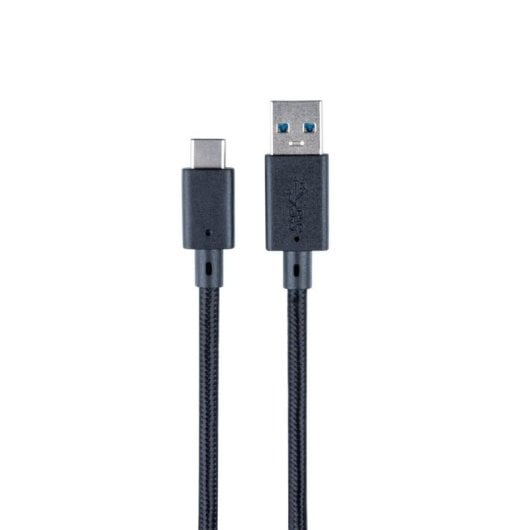 Cabo USB Nacon XBXUSBCCABLE3M 3m USB-A para USB-C trançado preto