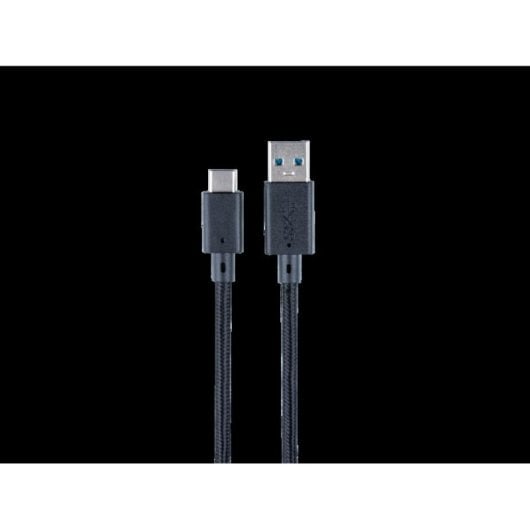 Cabo USB Nacon XBXUSBCCABLE3M 3m USB-A para USB-C trançado preto