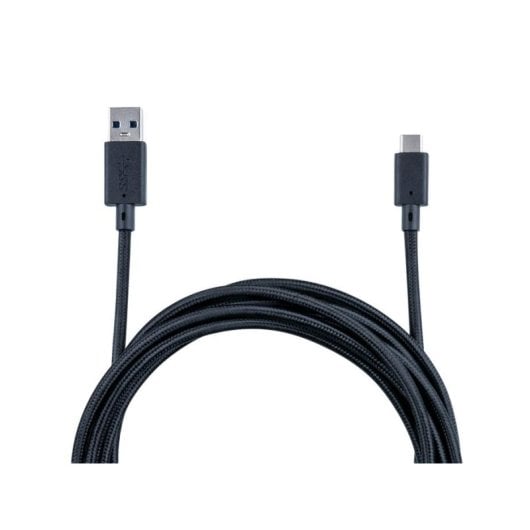 Cabo USB Nacon XBXUSBCCABLE3M 3m USB-A para USB-C trançado preto