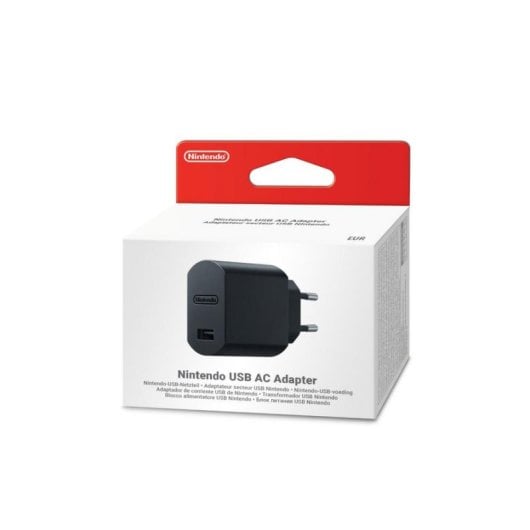 Caricatore Nintendo 0045496444891 Alimentazione AC 1x USB 2.0 Nero