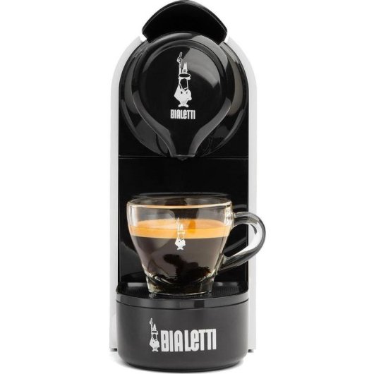 Máquina de café de cápsulas Bialetti Gioia 0,5L 20 Bares vaporizador automática branca