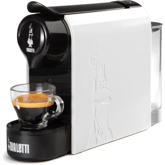 Máquina de café de cápsulas Bialetti Gioia 0,5L 20 Bares vaporizador automática branca