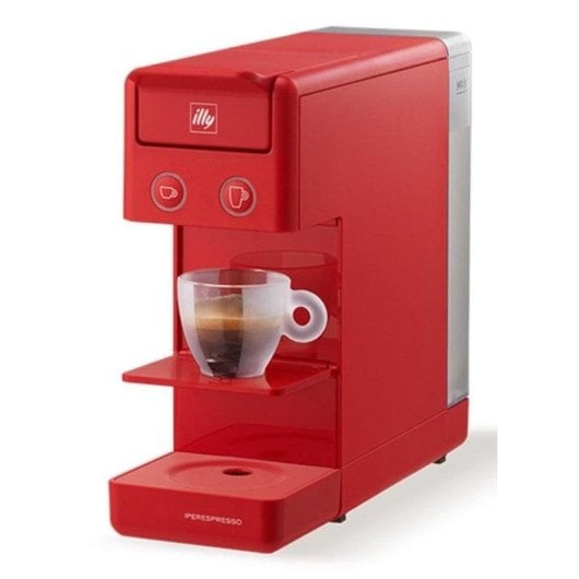 Kapselmaschine ILLY Y3.3 0,75L 19 Bar rot Energiesparmodus
