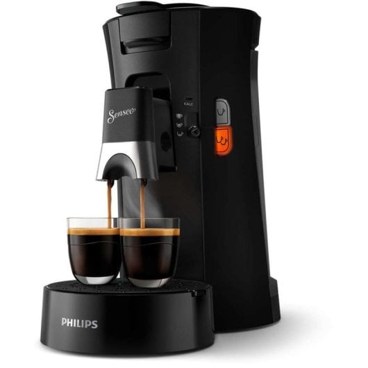 Máquina de café de cápsulas PHILIPS Senseo CSA230/69 0,9 L 1 Bar 2 chávenas Preta