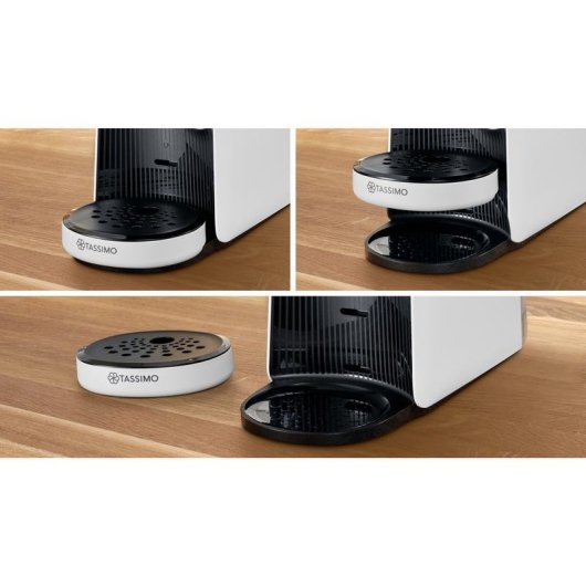 Cafetière à capsules Bosch TAS164E 0,7 L 1400 W noire blanche écran LED