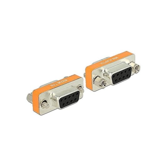 Cambiador de género DELOCK 65570 VGA hembra a VGA hembra acabado plata