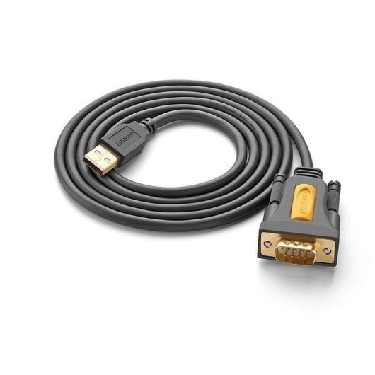 Cable Ugreen 20210 USB 2.0 a RS-232 1 m Noir